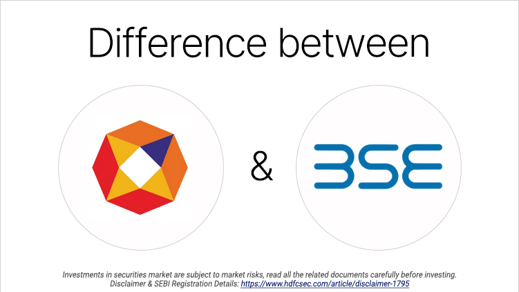 NSE vs BSE: Difference Between NSE and BSE HDFC Securities