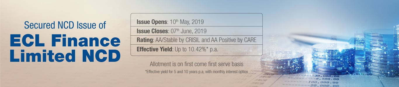 ECL FINANCE LIMITED - NCD Banner