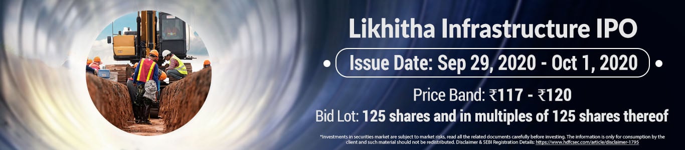 Likhitha Infrastructure Ltd - IPO - Banner