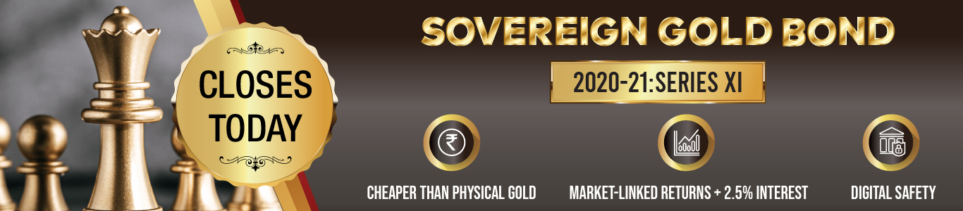 Sovereign Gold Bond 2020-21 Series 11