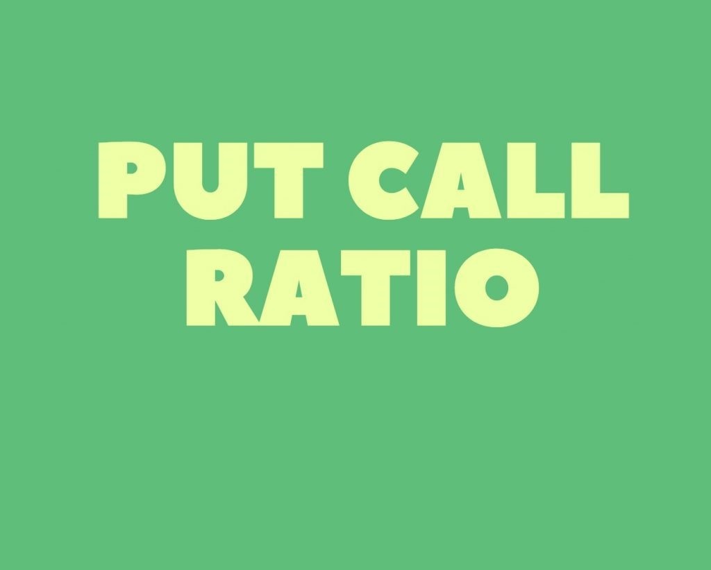 Put Call Ratio in Derivatives Market